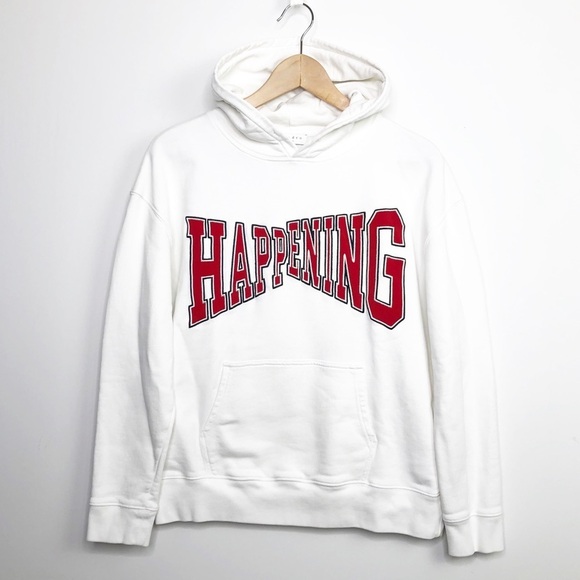 SANDRO Happening hooded graphic sweatshirt - Picture 2 of 9